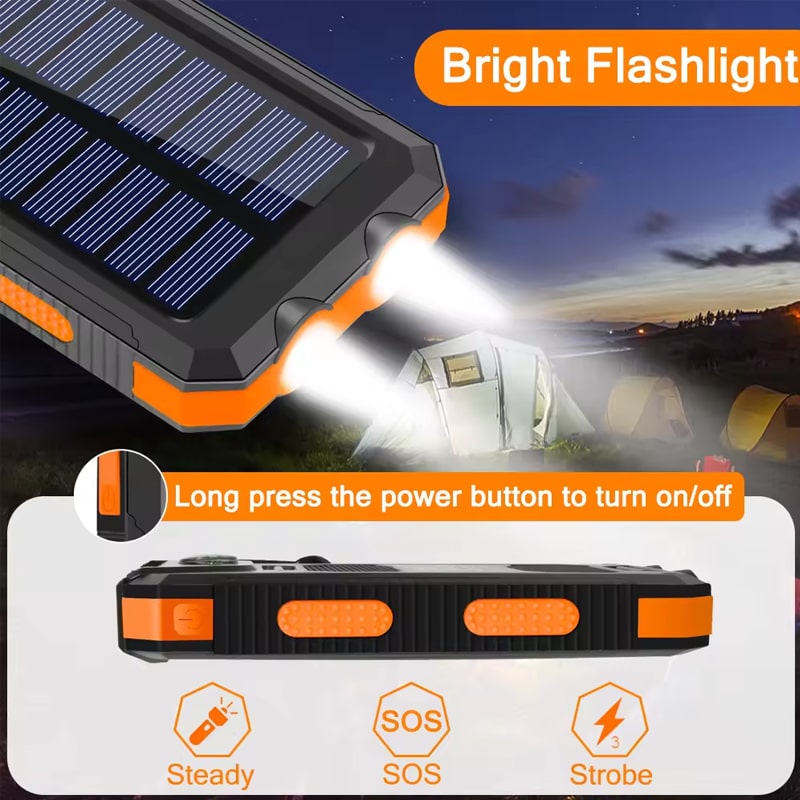 წყალგამძლე ფოვერბანკი 20000mAh OEM 2249